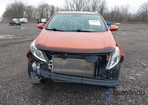 2011 Kia Sportage Ex from USA, damaged, VIN KNDPC3A28B7136409